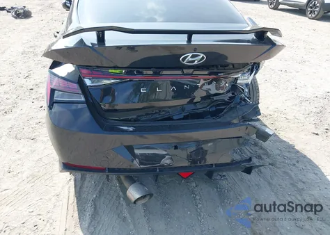2022 Hyundai Elantra N from USA, damaged, VIN KMHLW4AK6NU003712